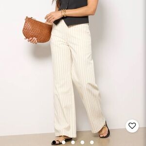 NWT Sanctuary Arden Striped Wide Leg Pants Size 28